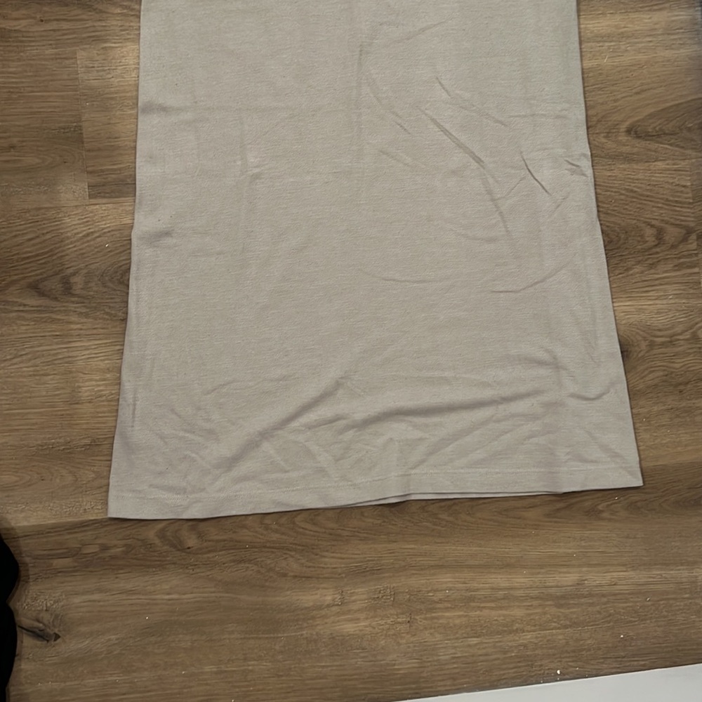 Tan Long collared dress - Picture 4 of 7
